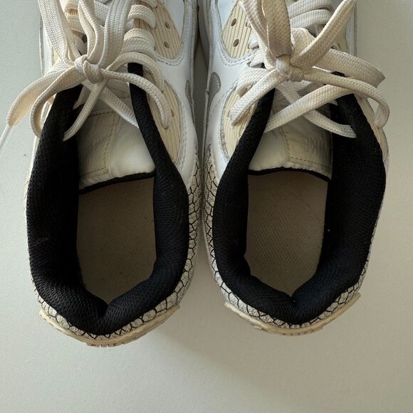 Nike Air Max 90 SE 2 GS White Glacier Ice Size 7Y Boys Big Kid Shoes, Running - Picture 12 of 14